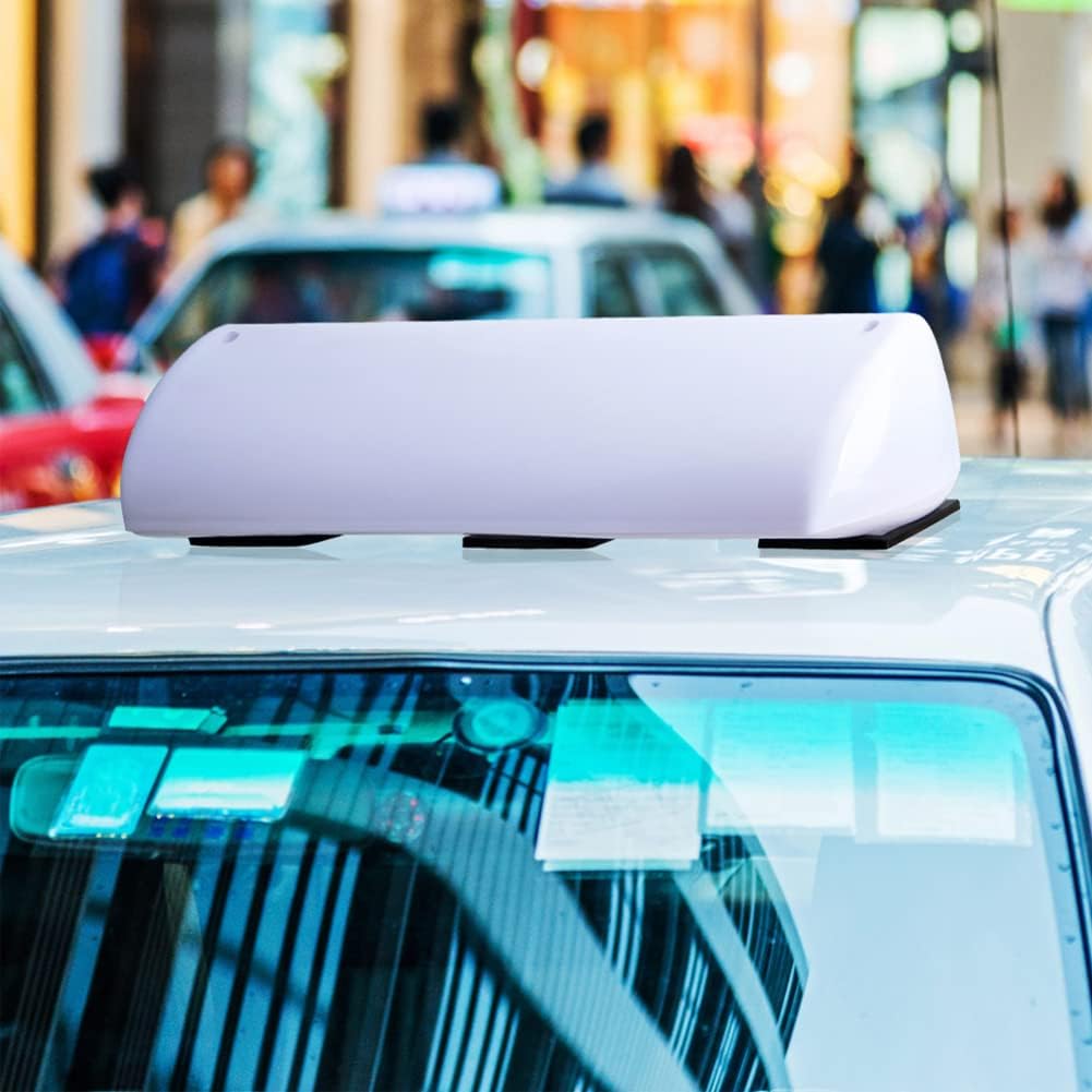 5W 12V Blank Taxi Cab LED Car Sign Roof Top Topper Car Bright Light Strong for Worklight White Light DIY Sign Cab Lamp Advertising Light 5W 12V Blank Taxi Cab LED Car Sign Roof Top Topper Car Bright Light Strong for Worklight White Light DIY Sign Cab Lamp Advertising Light