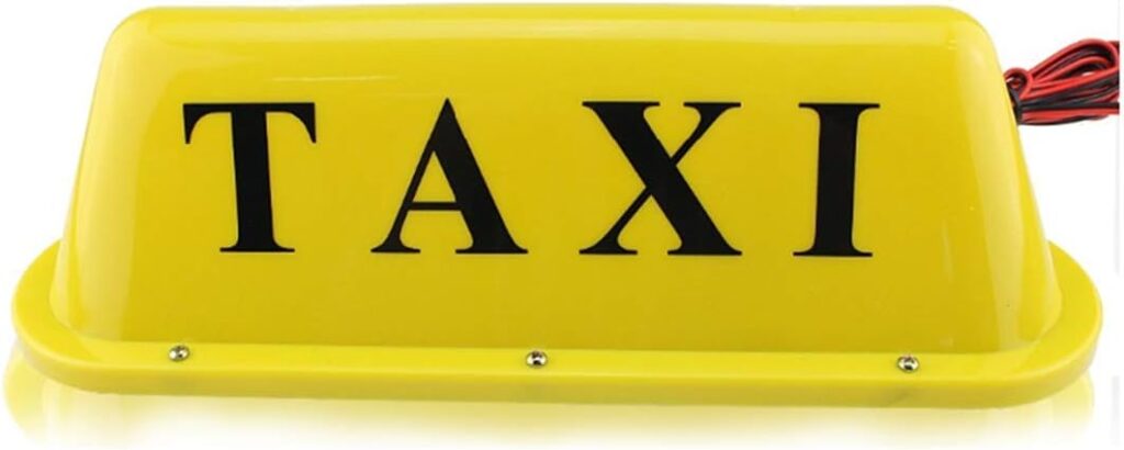 Taxi Sign Cab Lights Magnetic Car Roof Taxi Top Sign Indicator Lights Lamp Topper Car Light 12V Car Top Light Waterproof Cigarette Lighter Power Cords (Yellow, L:350 x 100 x 95mm) Taxi Sign Cab Lights Magnetic Car Roof Taxi Top Sign Indicator Lights Lamp Topper Car Light 12V Car Top Light Waterproof Cigarette Lighter Power Cords (Yellow, L:350 x 100 x 95mm)